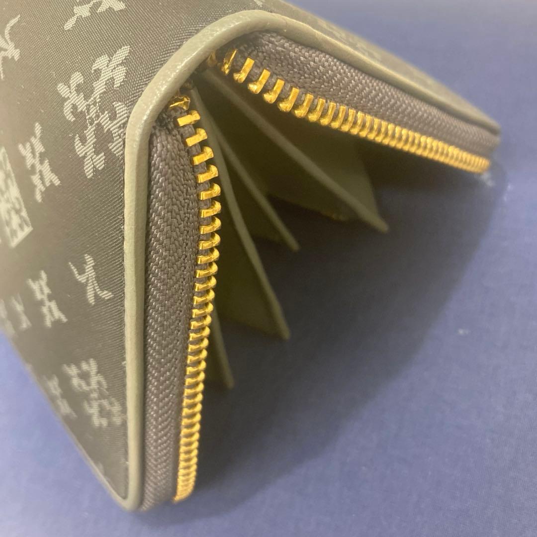 未使用✨russet ラシット 長財布 ブラック　ナイロン　モノグラム　多機能