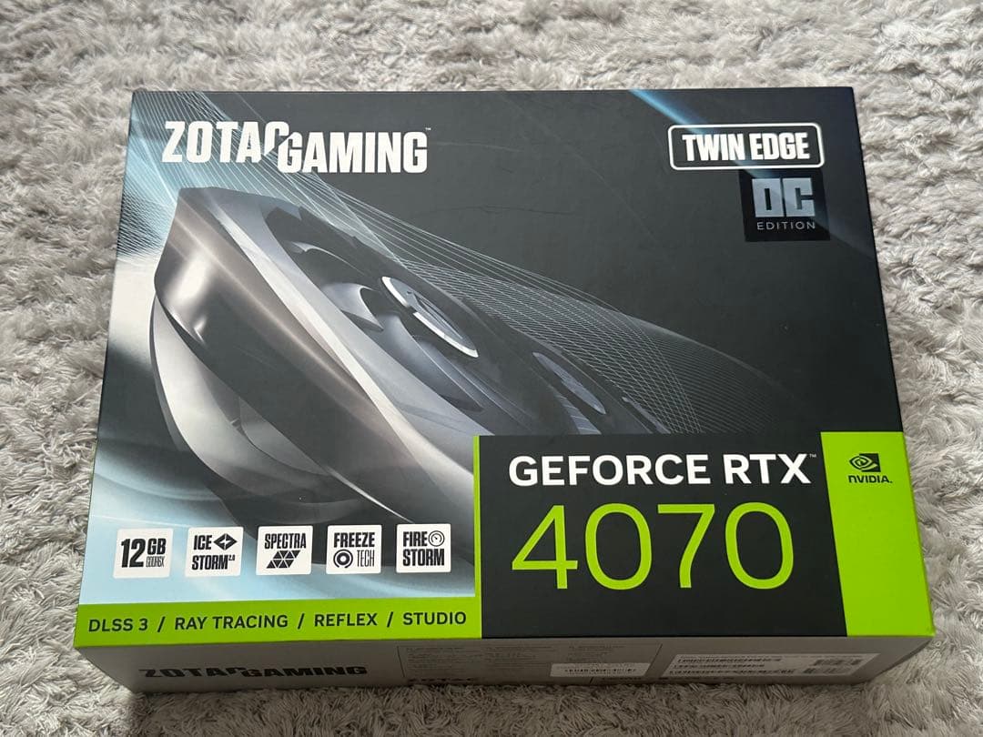 カ*ん様 ZOTAC GAMING GeForce RTX 4070