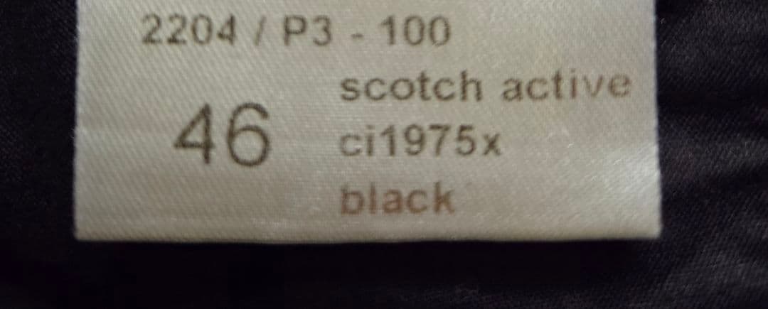 ベルウィッチ　千場氏別注　SCOTCH ACTIVE　黒　46　春夏