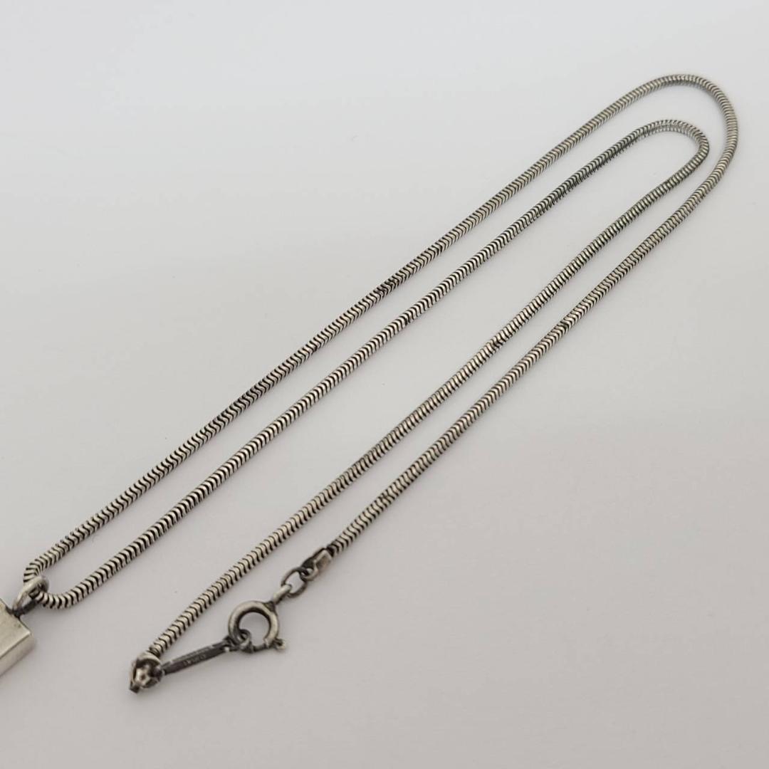 ティファニー ネックレス 1837 バー プレート 925刻印 シルバー ②