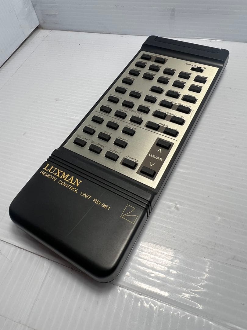 LUXMAN ラックスマン CDプレイヤー リモコン RD-961