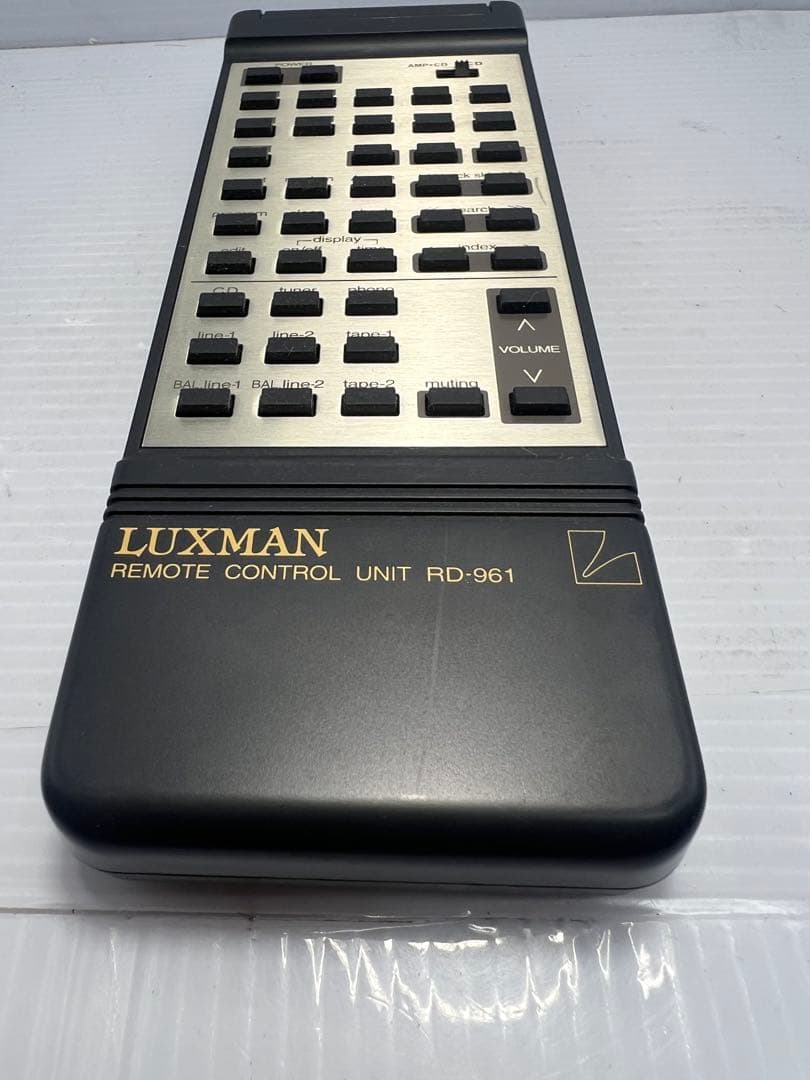 LUXMAN ラックスマン CDプレイヤー リモコン RD-961
