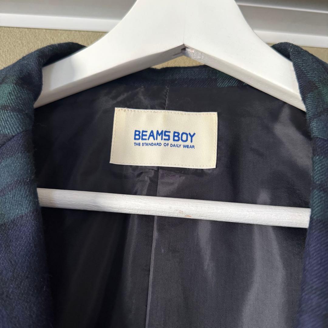 BEAMS BOY ブレザー セットアップ BLACK WATCH
