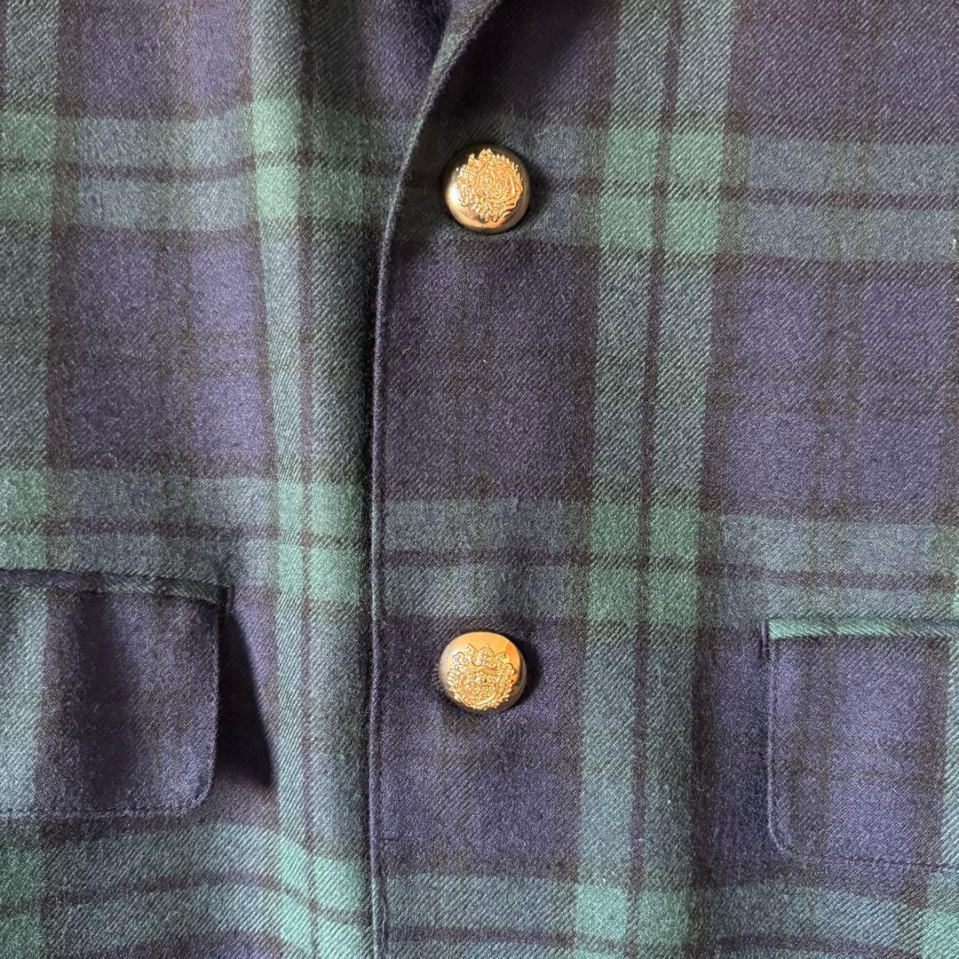 BEAMS BOY ブレザー セットアップ BLACK WATCH