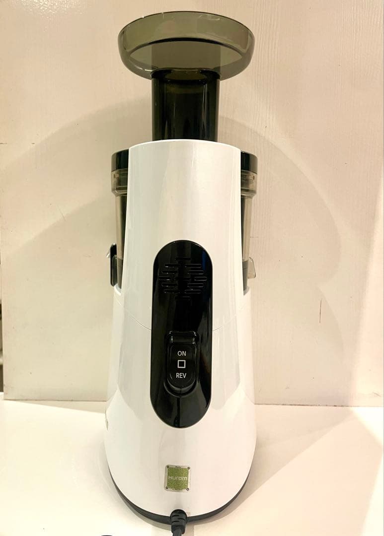 （美品）HUROM スロージューサー H-AA-WBA17 パールホワイト