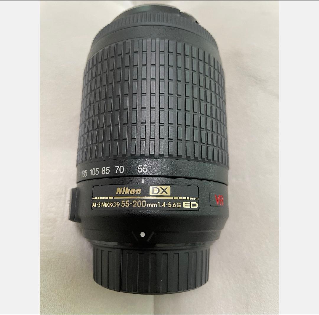 レンズ(ズーム) Nikon DX AF-S 55-200mm F4.5-5.6G IF