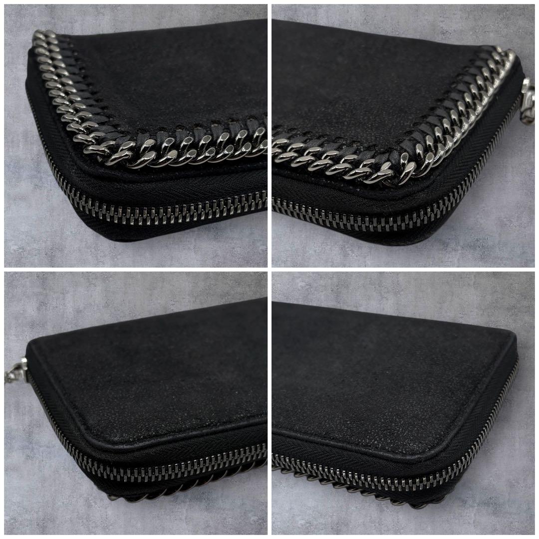 【極美品】ステラマッカートニー ファラベラ 長財布 ラウンドファスナー
