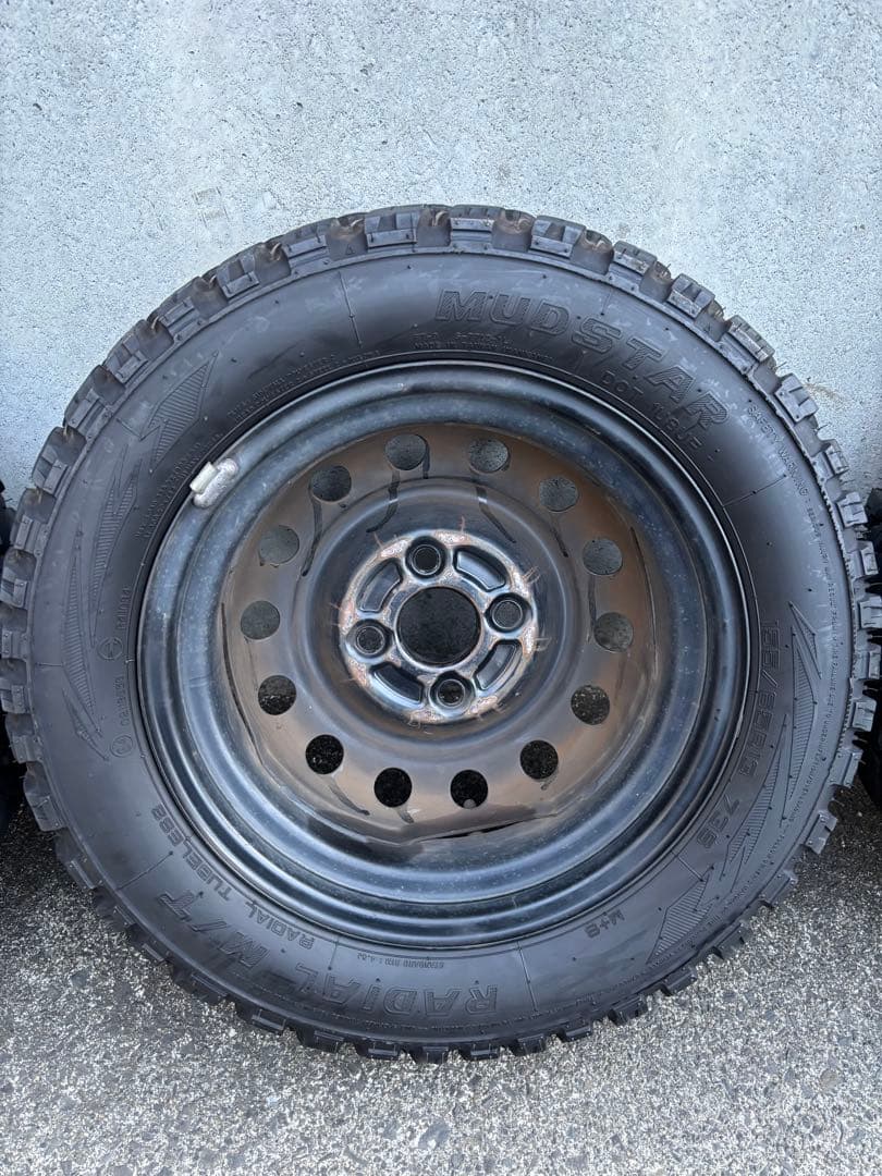 [zakkyさん専用］MUDSTAR RADIAL M/T タイヤ 4本セット