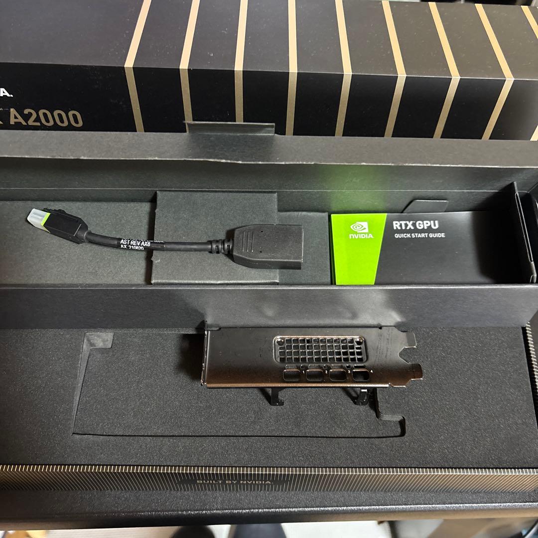 グラフィックボード・グラボ・ビデオカード NVIDIA RTX A2000 6GB GDDR6
