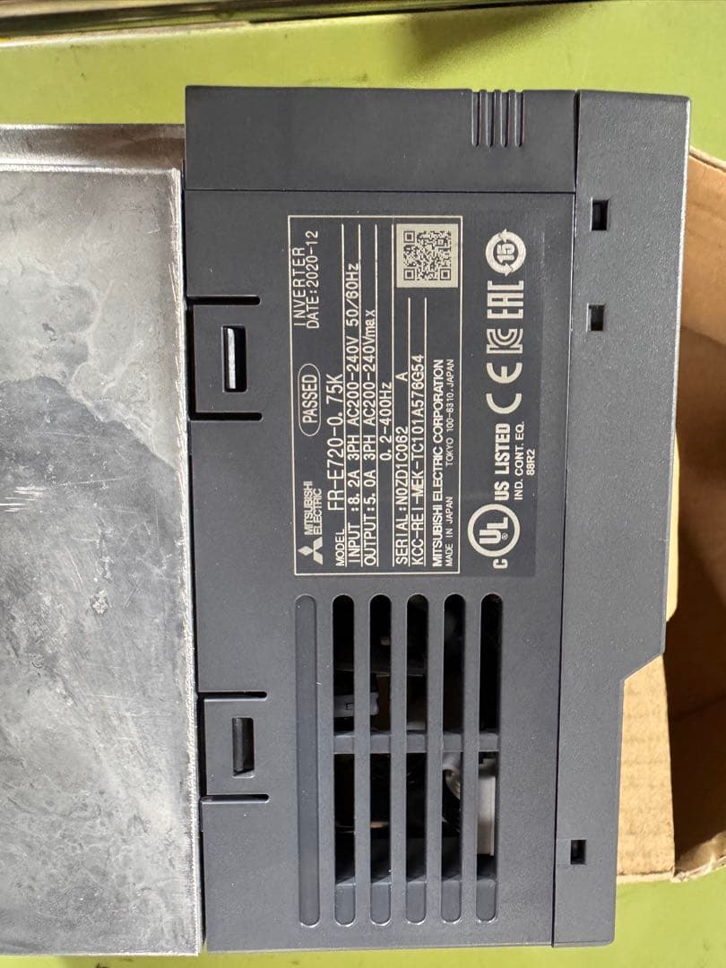 FR-D720-0.75K 三菱インバータ 三菱電機