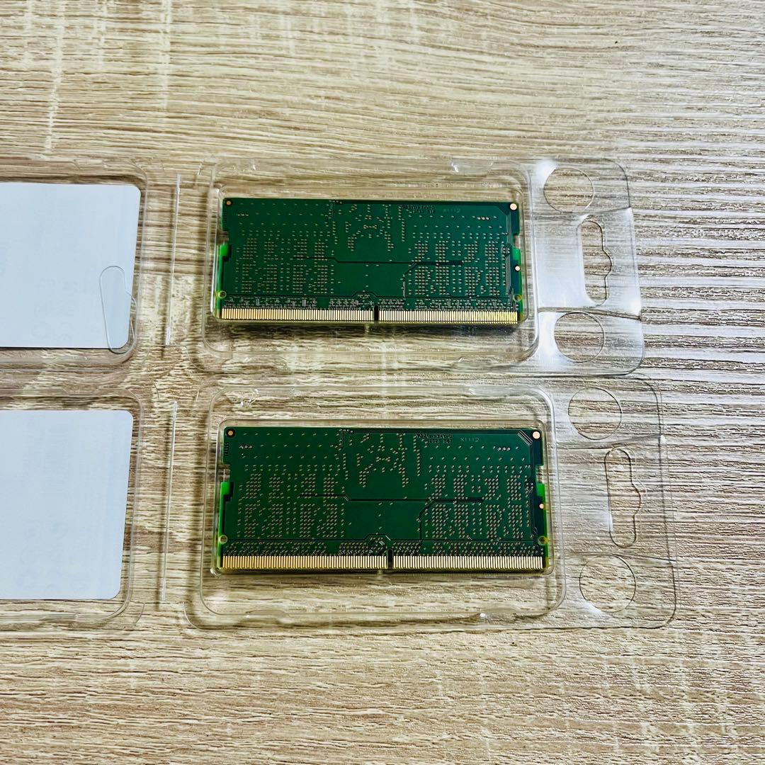 DDR5 8GBメモリ 2枚セット (16GB) SODIMM