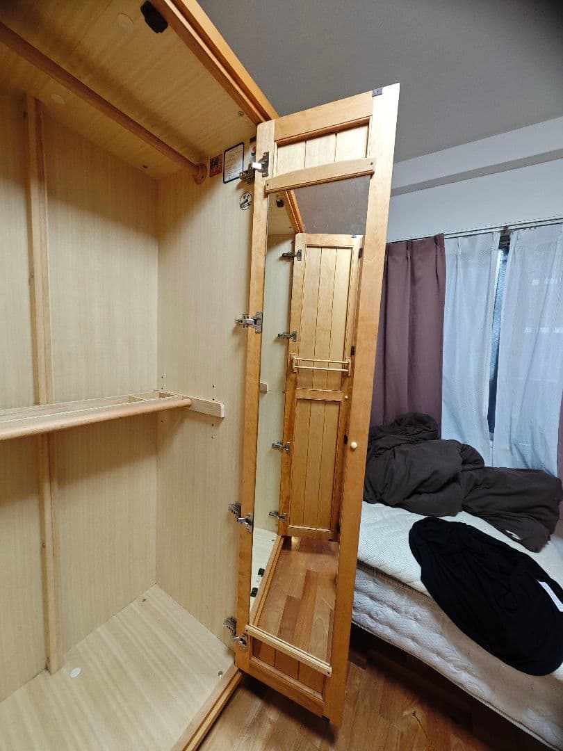 善蔵 LUCCI 桐製ワードローブ 高級家具