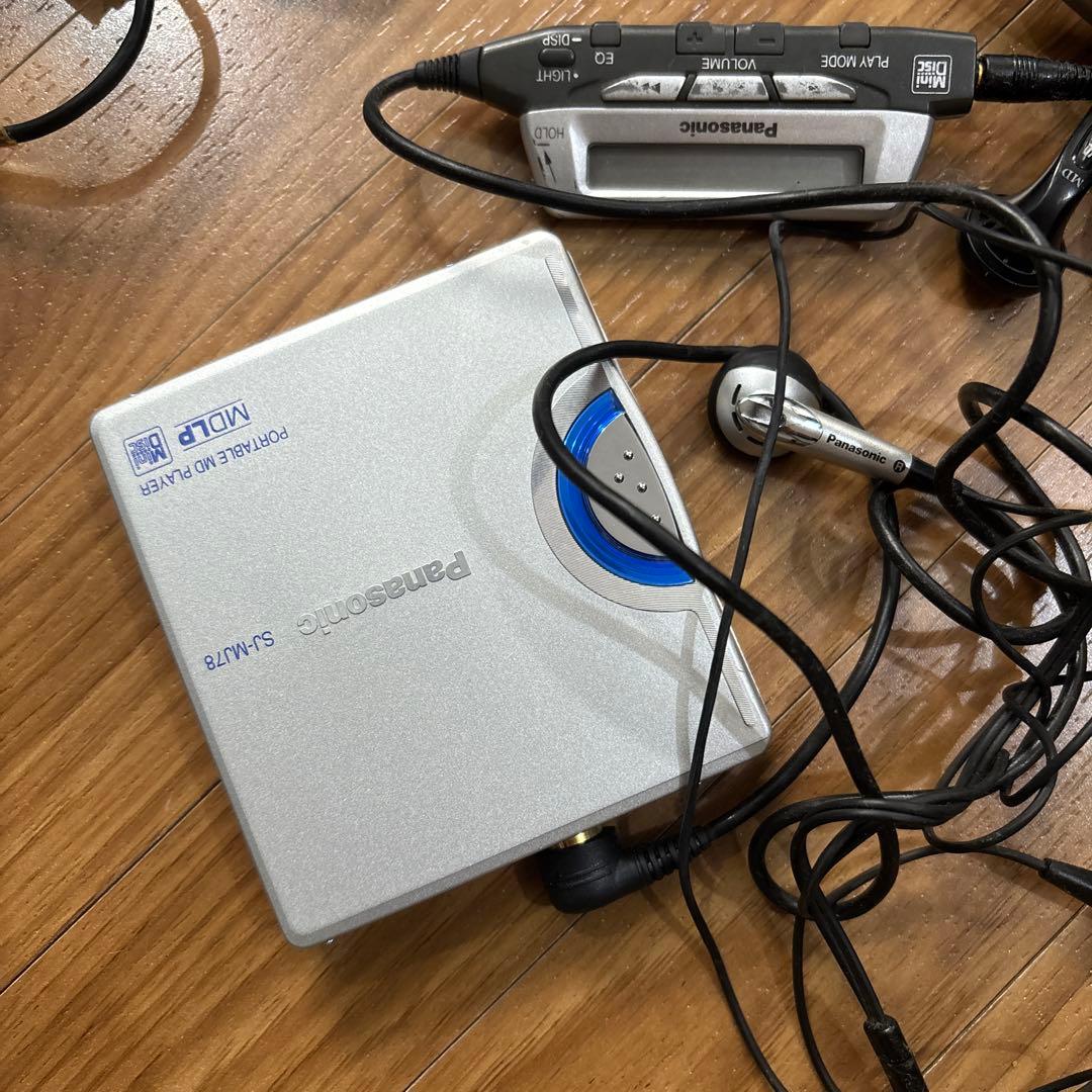 パナソニック SJ-MJ78 ポータブルMDプレーヤー ジャンク　まとめ