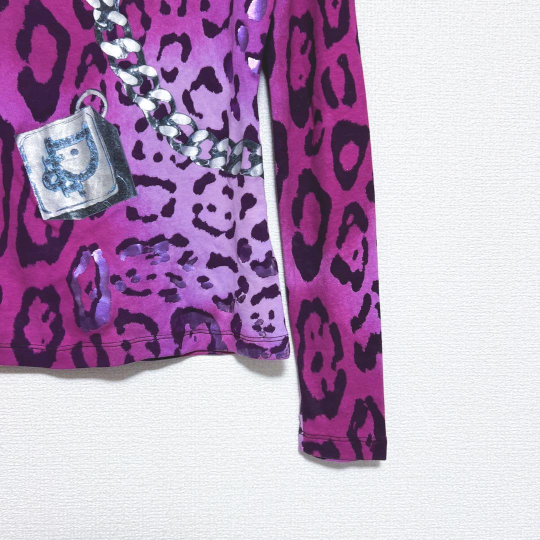 Dior ディオール　カットソー　レオパード　ロゴ　長袖