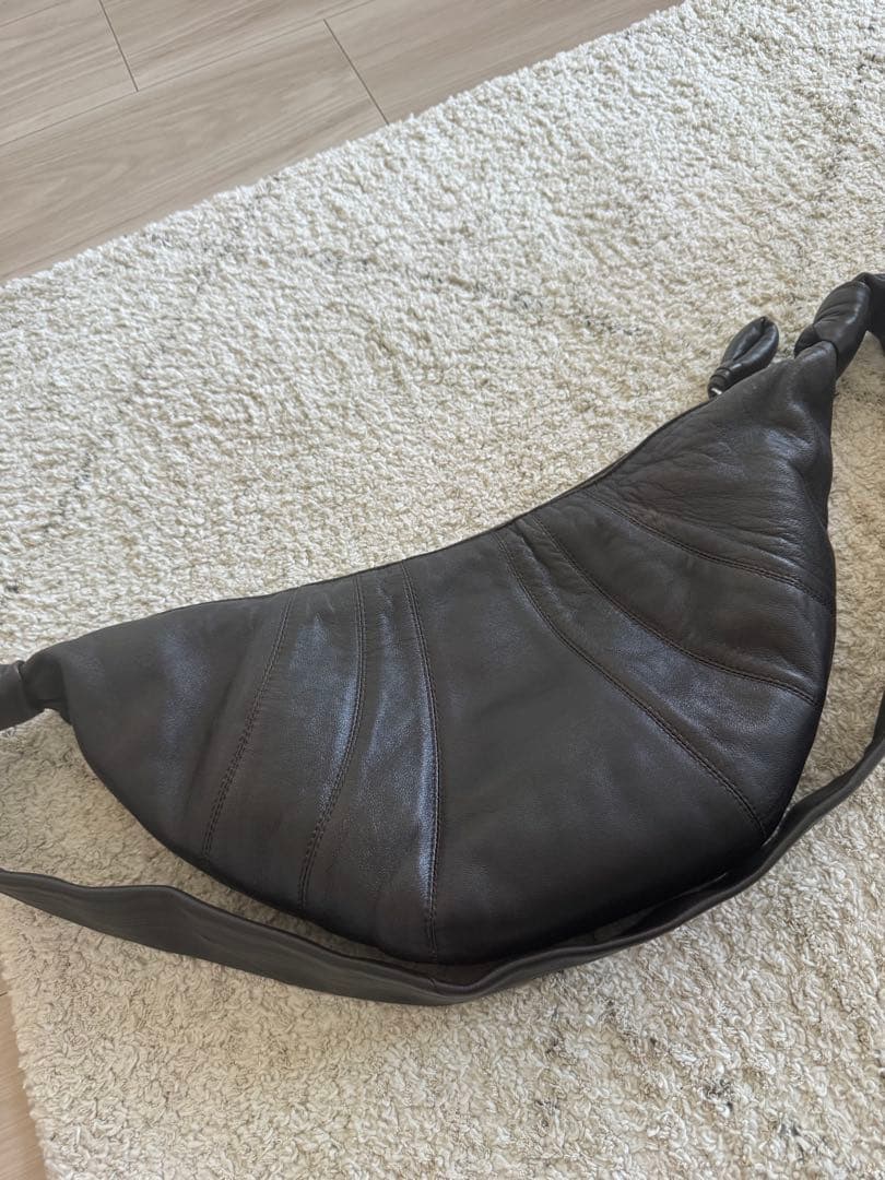 [美品]LEMAIRE ショルダーバッグ ミディアム　ダークチョコレート