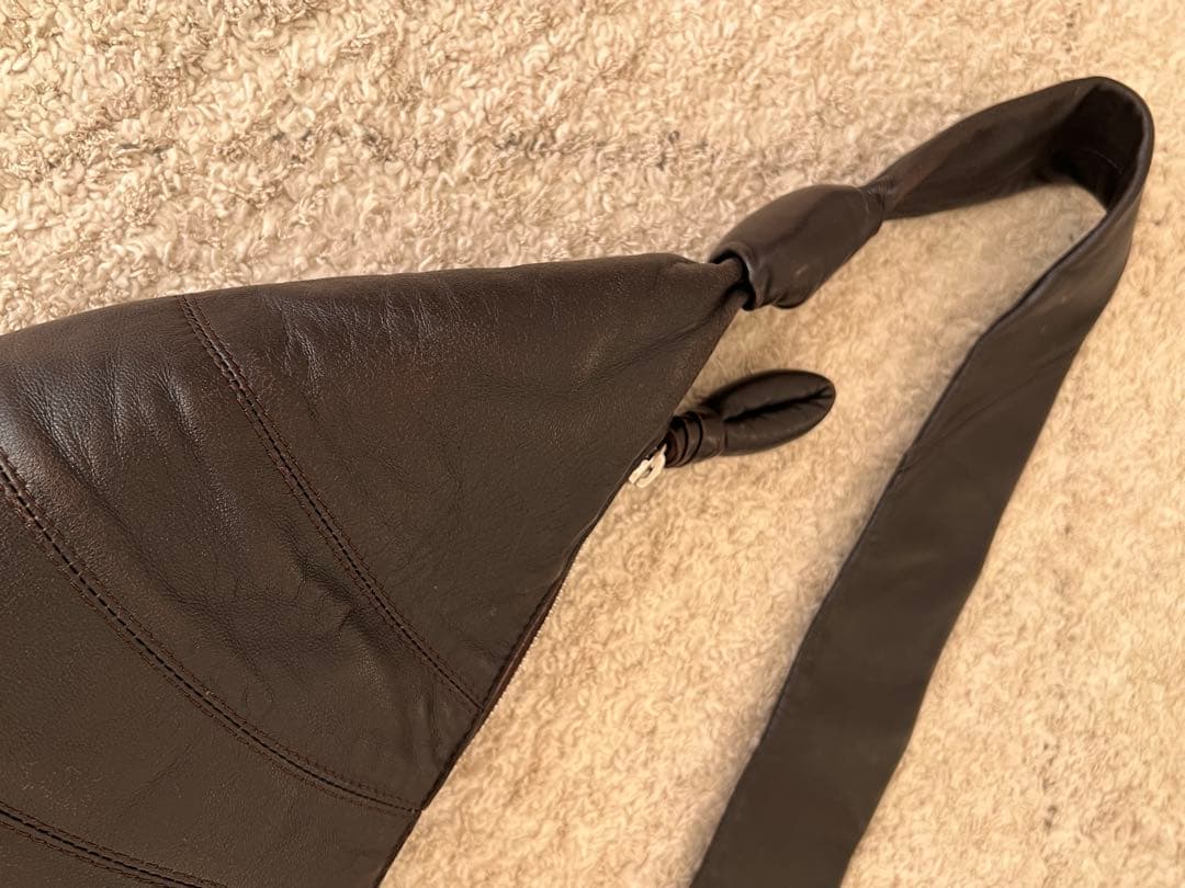 [美品]LEMAIRE ショルダーバッグ ミディアム　ダークチョコレート
