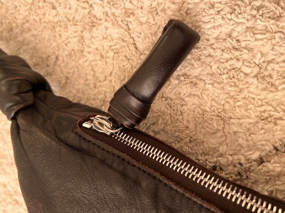 [美品]LEMAIRE ショルダーバッグ ミディアム　ダークチョコレート