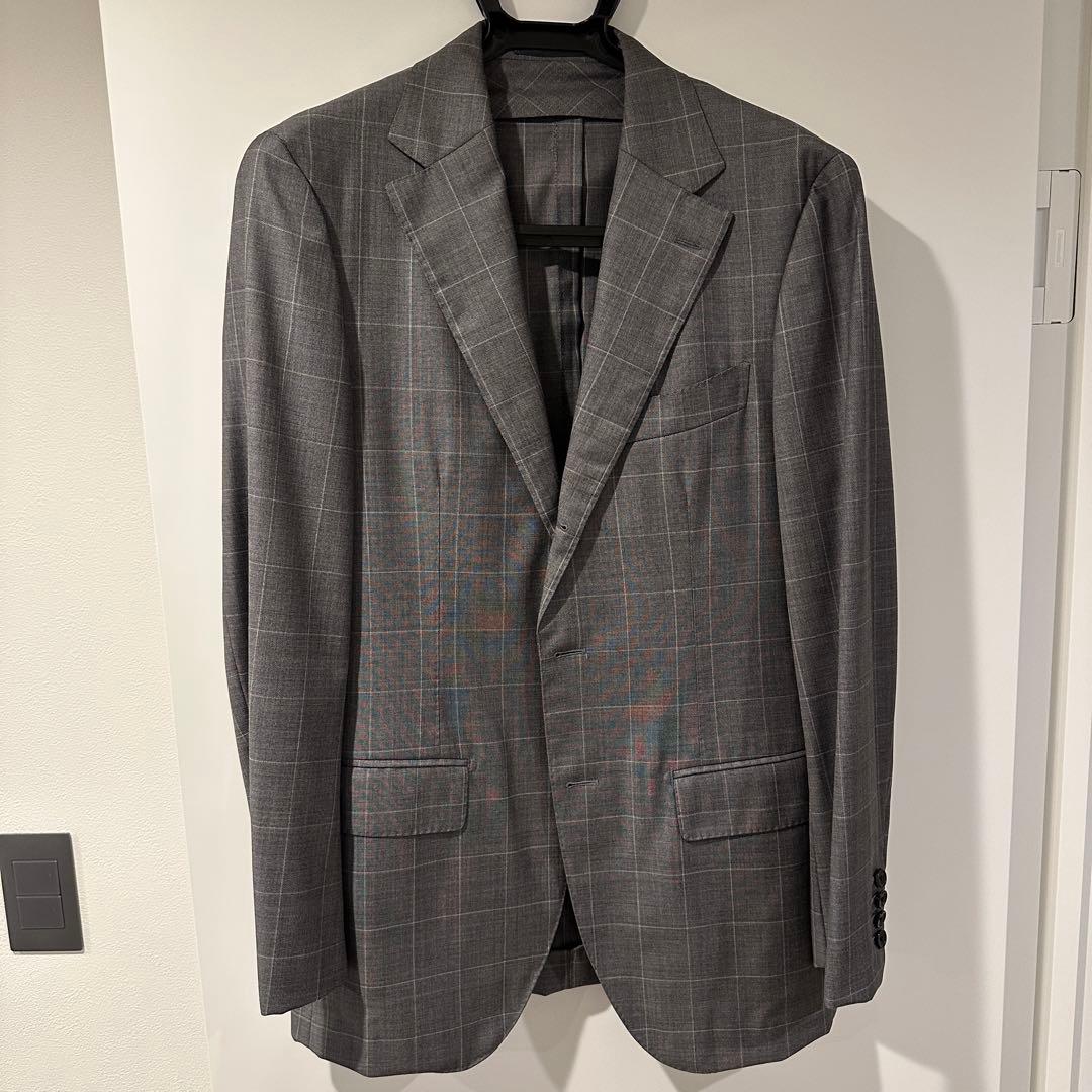 EDIFICE セットアップスーツ SIZE 46 ロロピアーナ ウィンドウペン