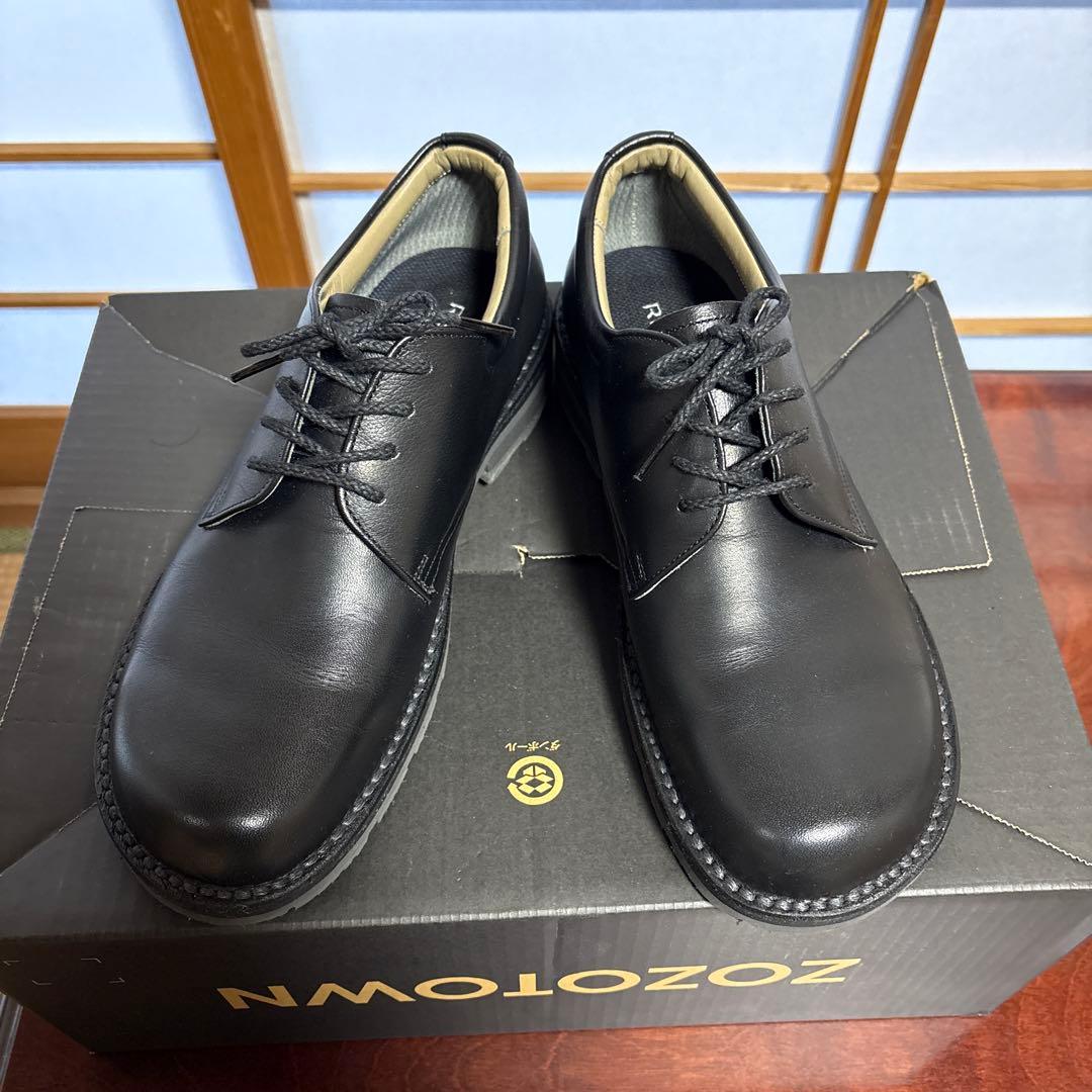 REGAL 26cm 美品　ゴアテックス　プレーントゥ　黒