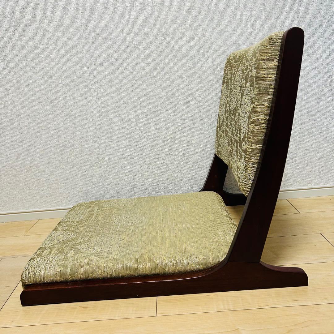 【希少】カリモク karimoku 折りたたみ 座椅子 和室 和家具 茶室 和風
