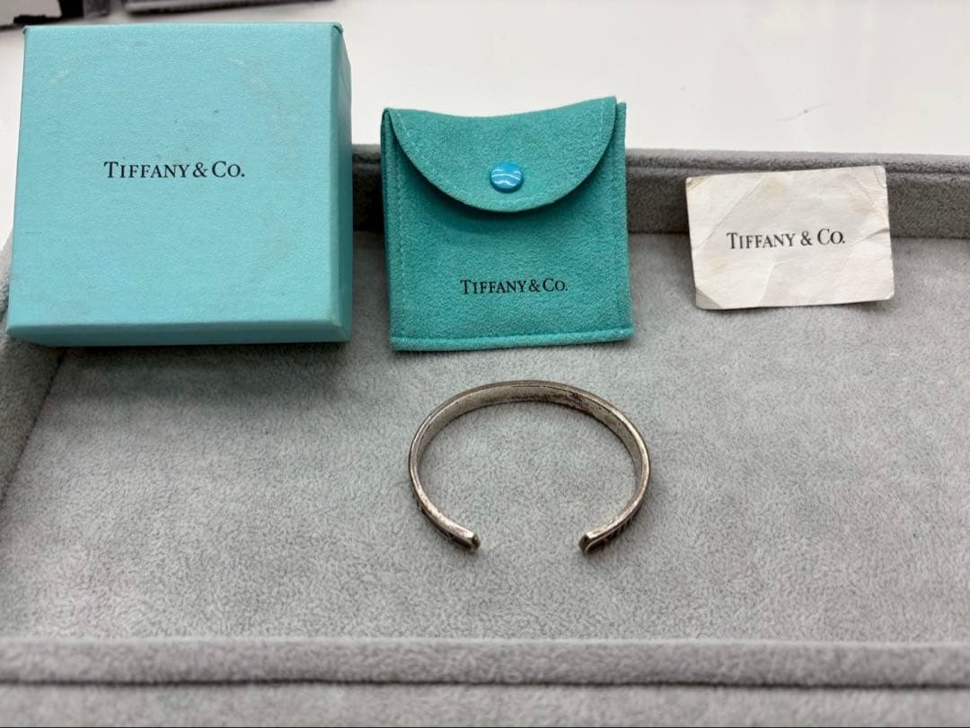 Tiffany & Co ティファニー アトラス バングル シルバー　to01