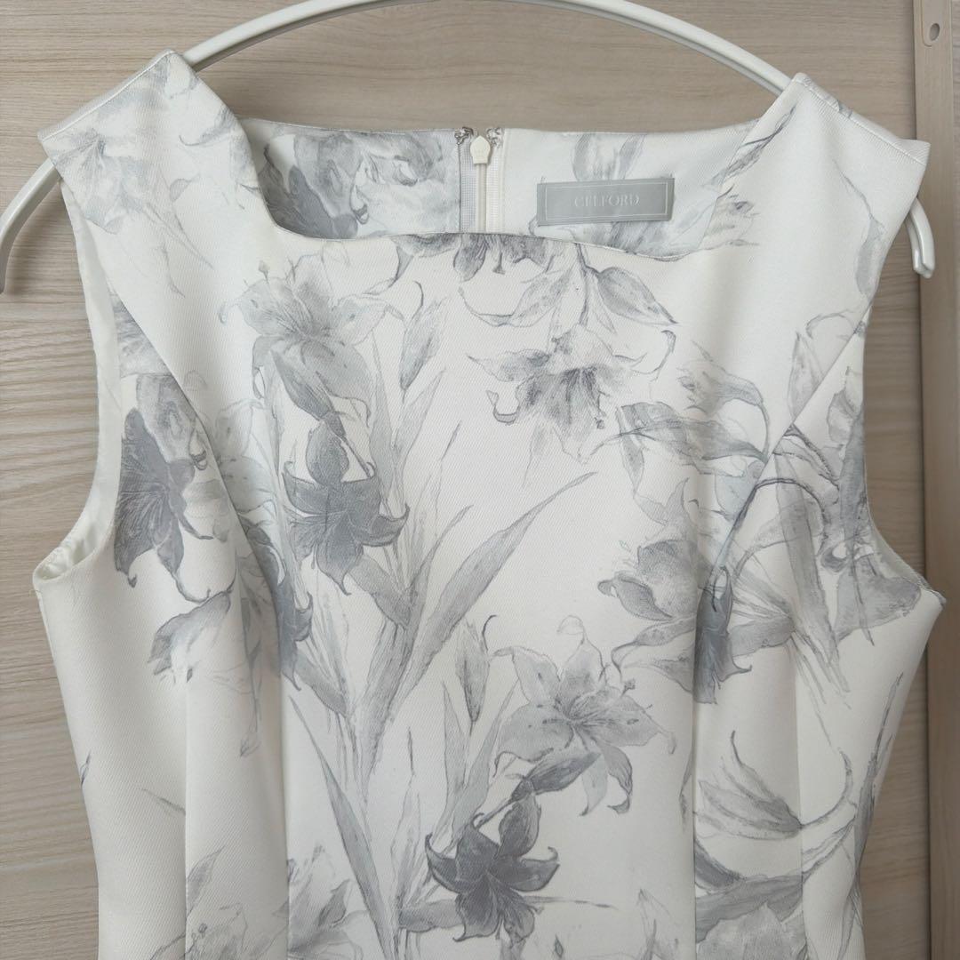 CELFORD☆ スカラネックフィット&フレアワンピース