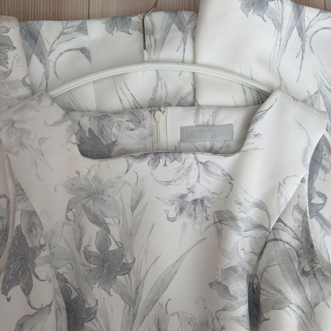 CELFORD☆ スカラネックフィット&フレアワンピース