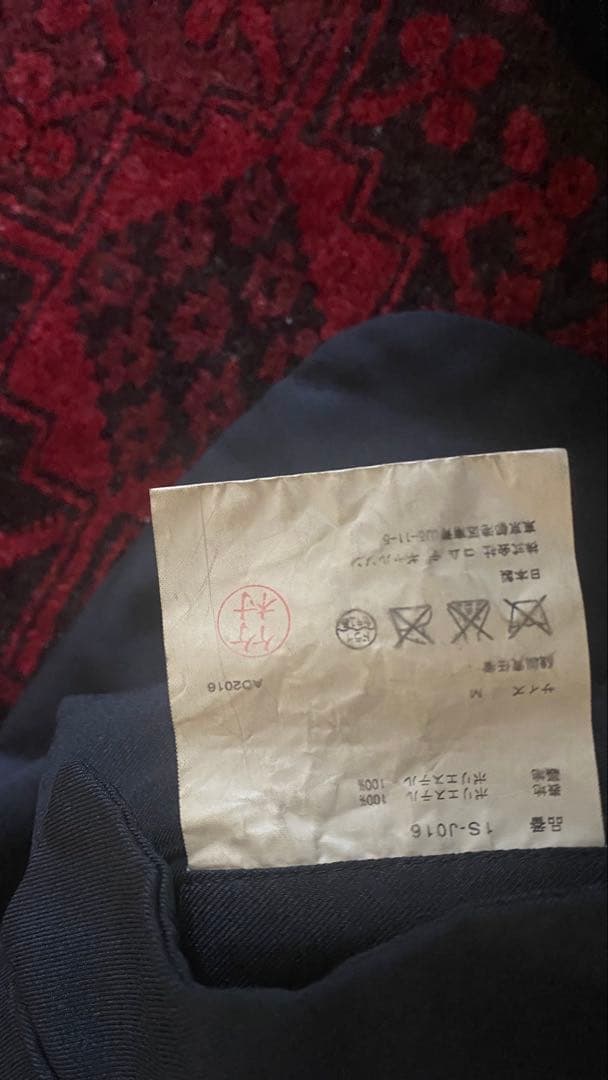 美品　black comme des garcons ジャケット　M 2016