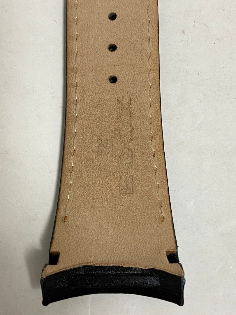 【時計同時購入のみ】オプション特価EDOX 純正（新型）オレンジステッチ革ベルト