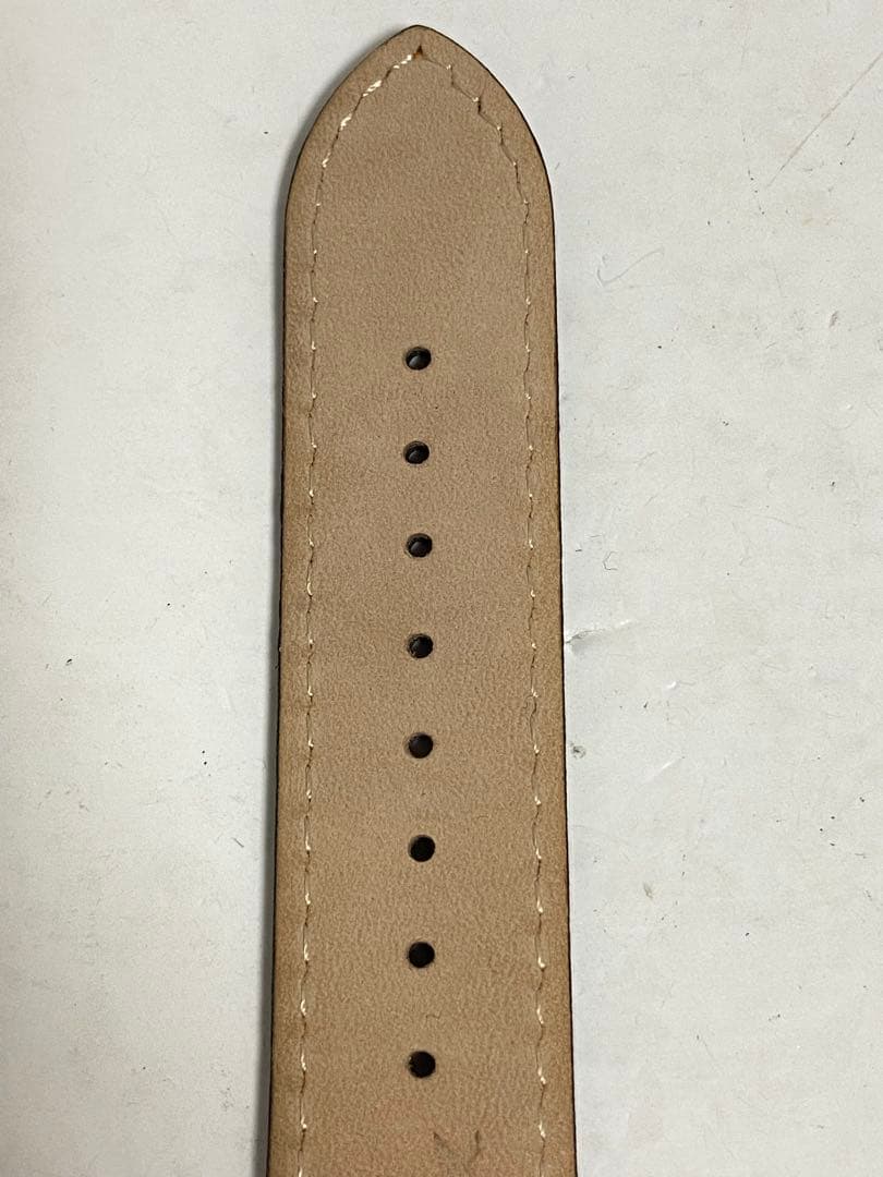 【時計同時購入のみ】オプション特価EDOX 純正（新型）オレンジステッチ革ベルト