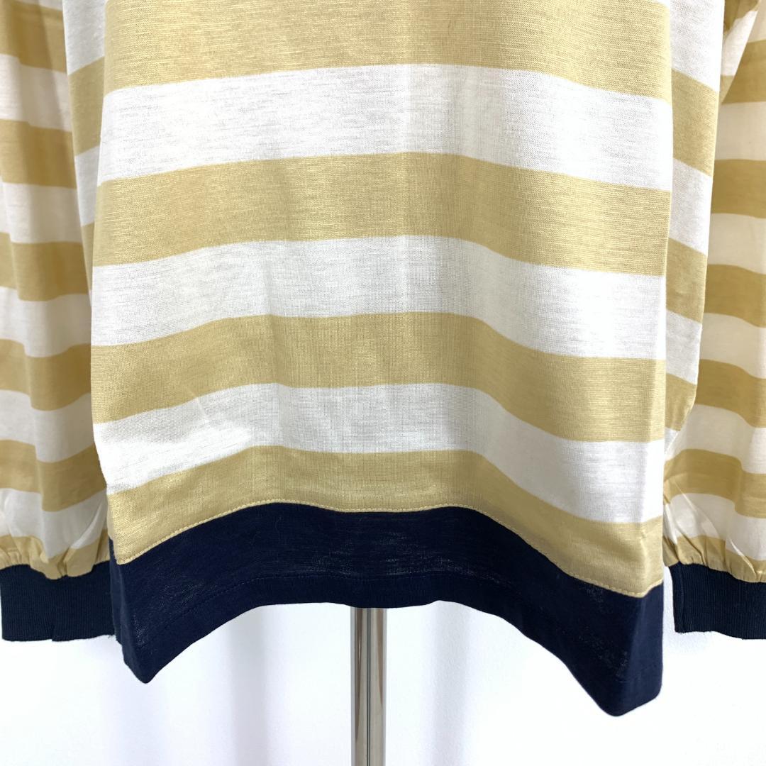 LA9451 クリスチャンディオール 長袖カットソー ベージュ 白 コットン L