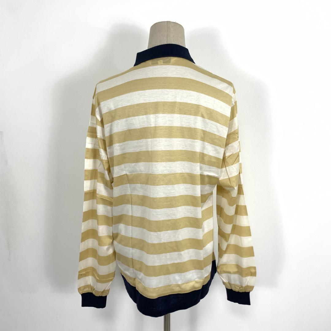 LA9451 クリスチャンディオール 長袖カットソー ベージュ 白 コットン L