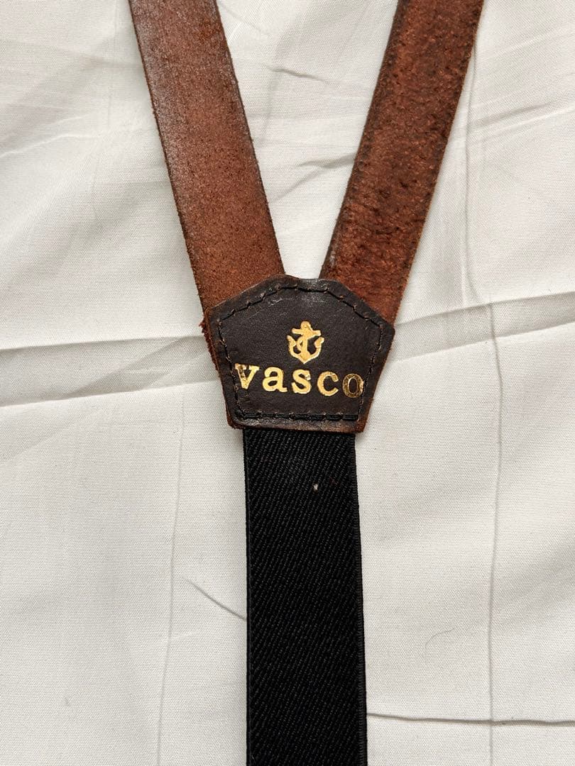 VASCO サスペンダー　ブラウン