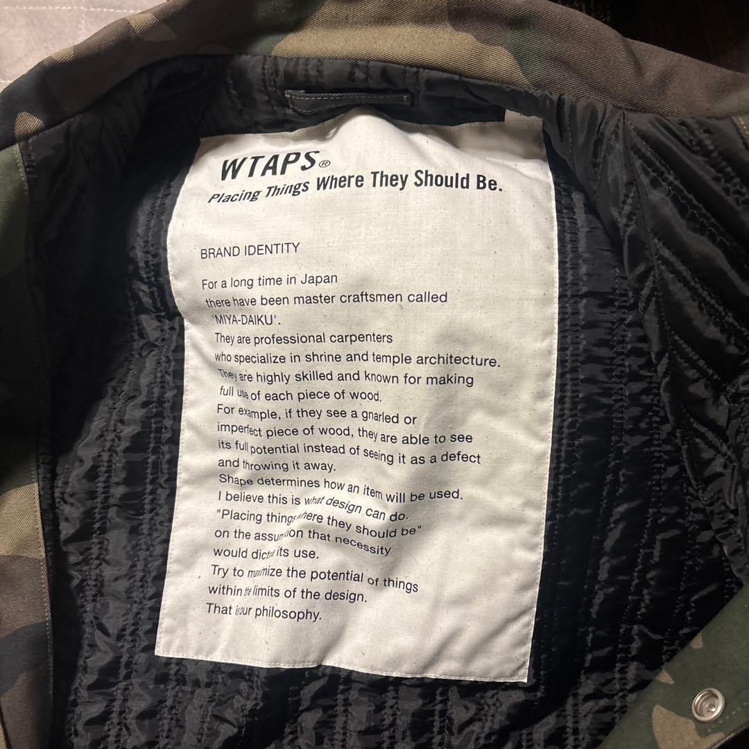 WTAPS 迷彩柄 ミリタリージャケット 101