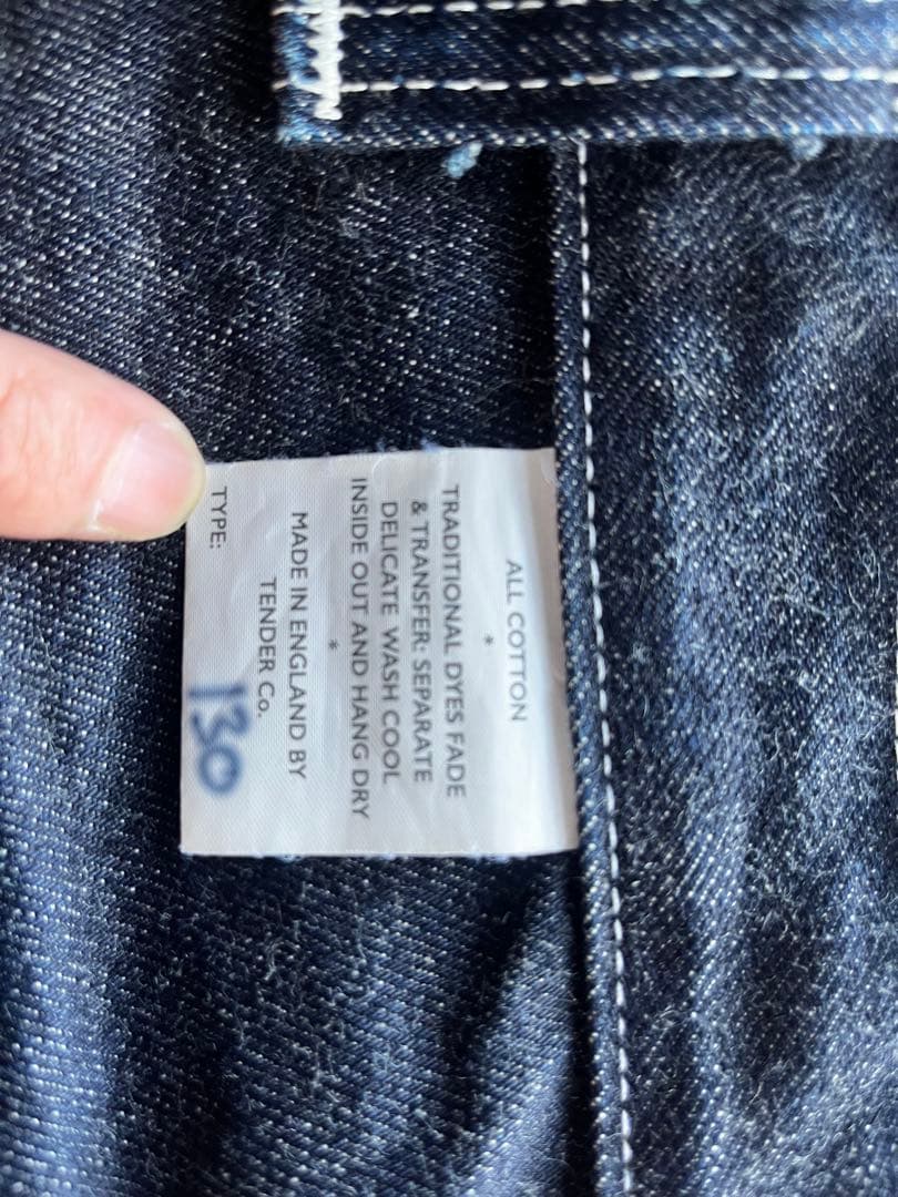 TENDER CO. ダークブルーデニム