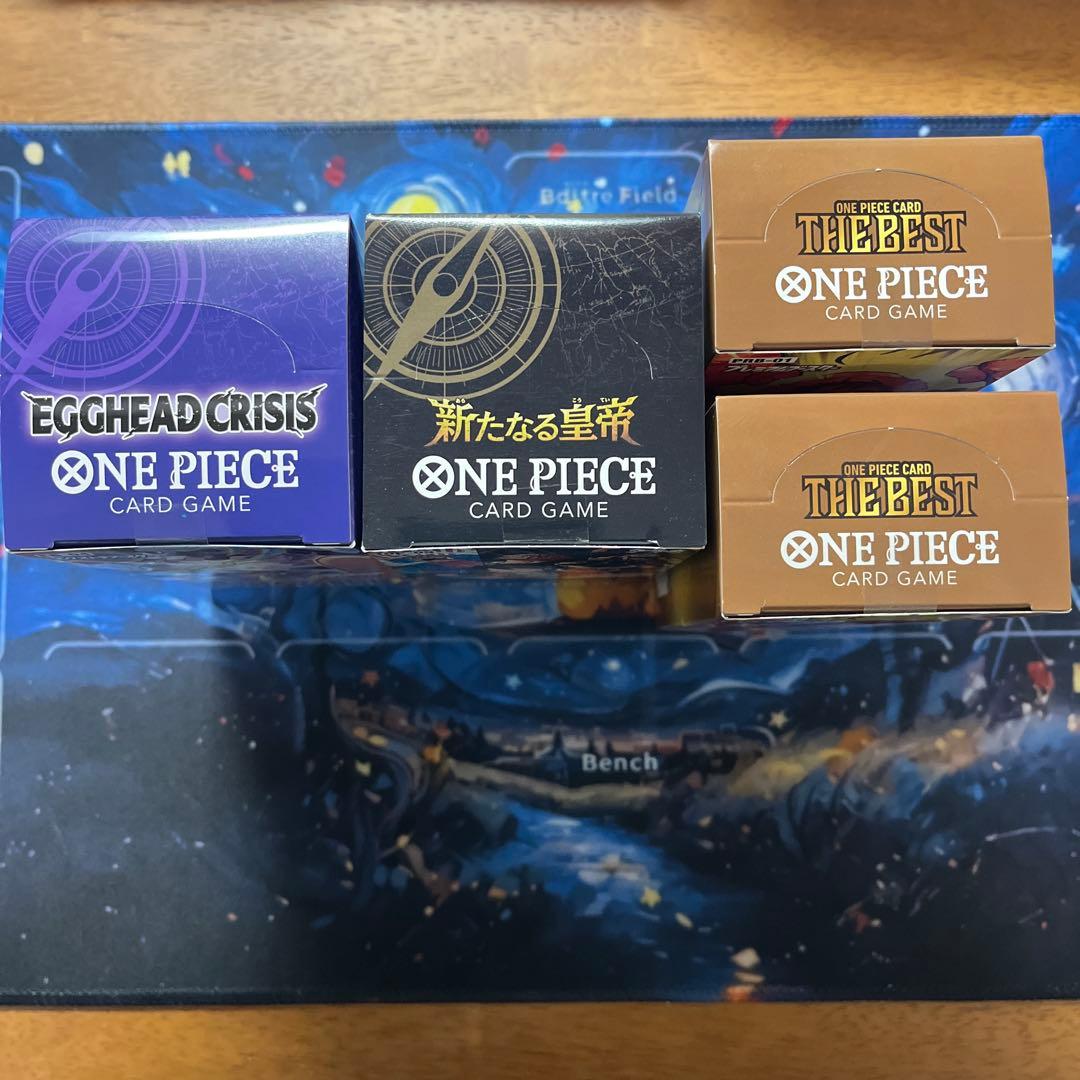 ワンピースカード 4BOXまとめ売り　テープ付　EGGHEAD CRISIS 他