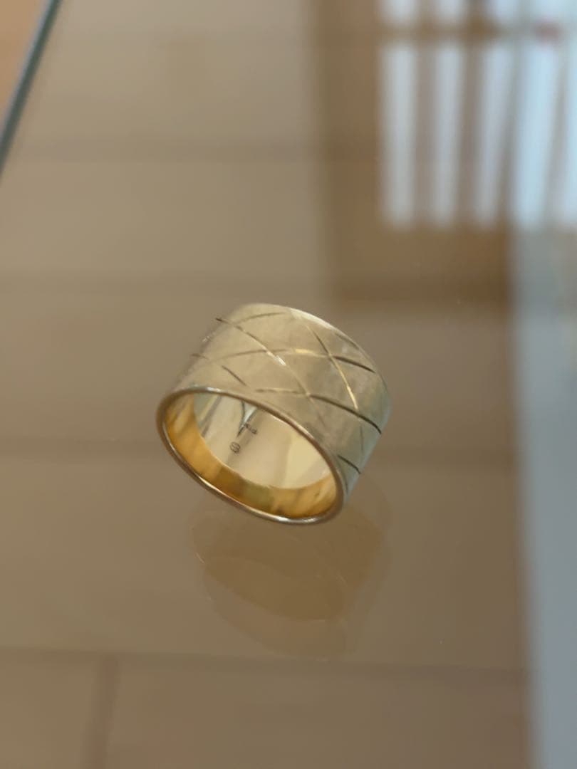 K18リング 17号 金15g 指輪