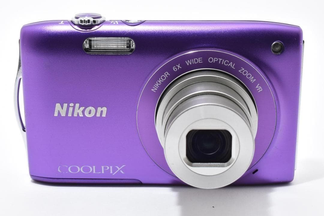 【お値下げ歓迎・美品】　ニコン　Nikon COOLPIX S3300 パープル
