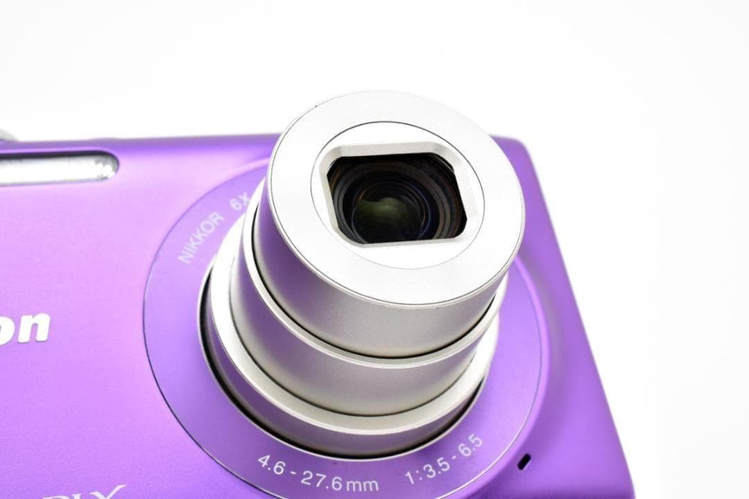 【お値下げ歓迎・美品】　ニコン　Nikon COOLPIX S3300 パープル