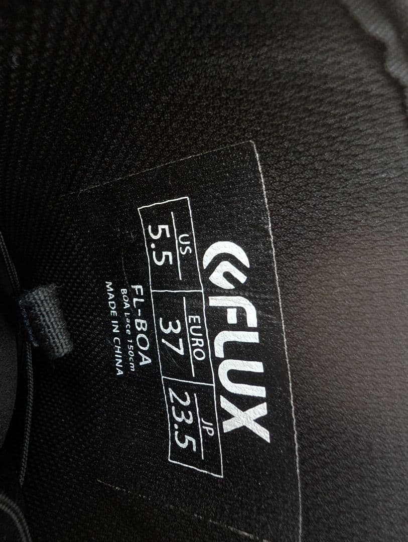 専用未使用品！　FLUX BOAブーツ 23.5cm