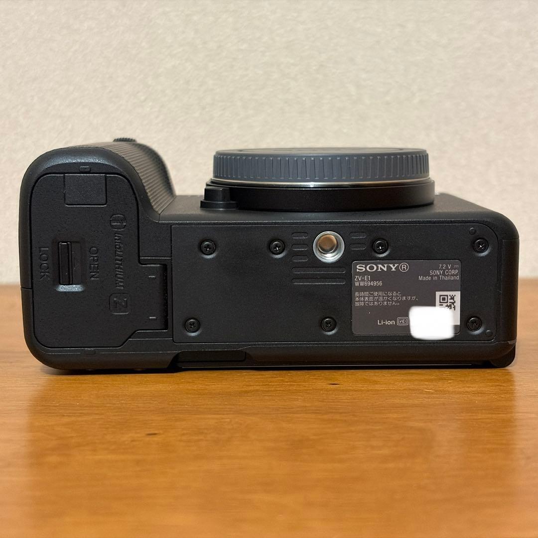 【メーカー保証残】SONY VLOGCAM ZV-E1 ボディ