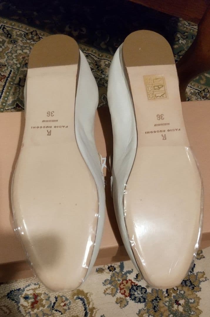 ファビオルスコーニ ビット フラットシューズ ローファー ホワイト