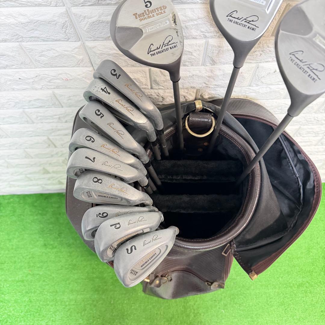 ゴルフセット　初心者応援　ラウンド仕様　メンズ　右打ち　すぐ使える　良好