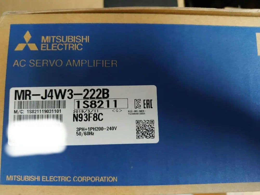 三菱　サーボアンプ　MR-J4W3-222B
