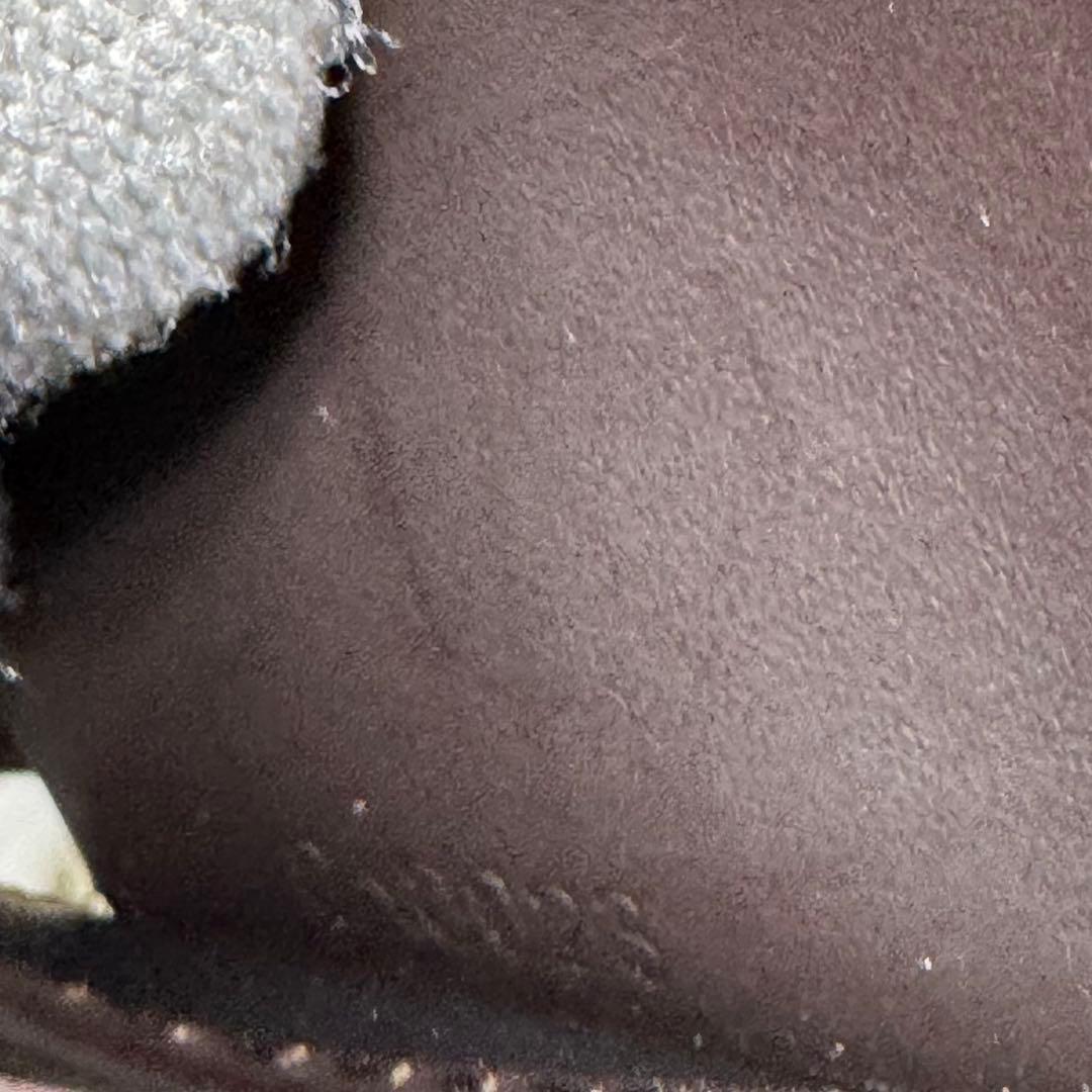 美品 ルイヴィトン 4連キーケース グラセ ミュルティクレ 濃黒茶