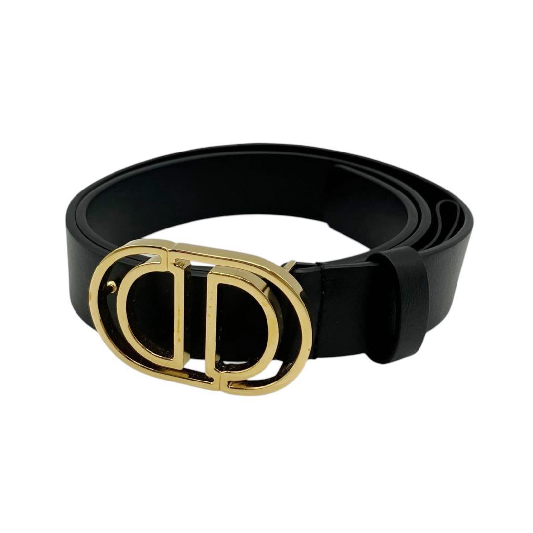 ほぼ未使用✨ クリスチャンディオール ベルト 70 CDロゴ ゴールド