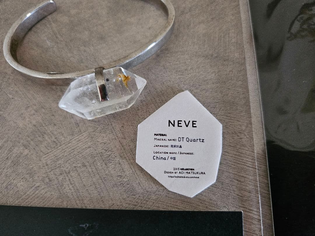 NEVE / AOM / クリスタルバングル / aoi matsukura
