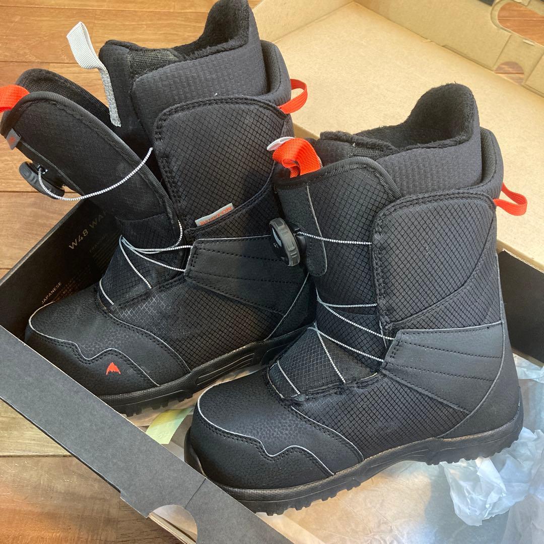 Burton Zipline BOA 子供用スノーボードブーツ 7K ブラック