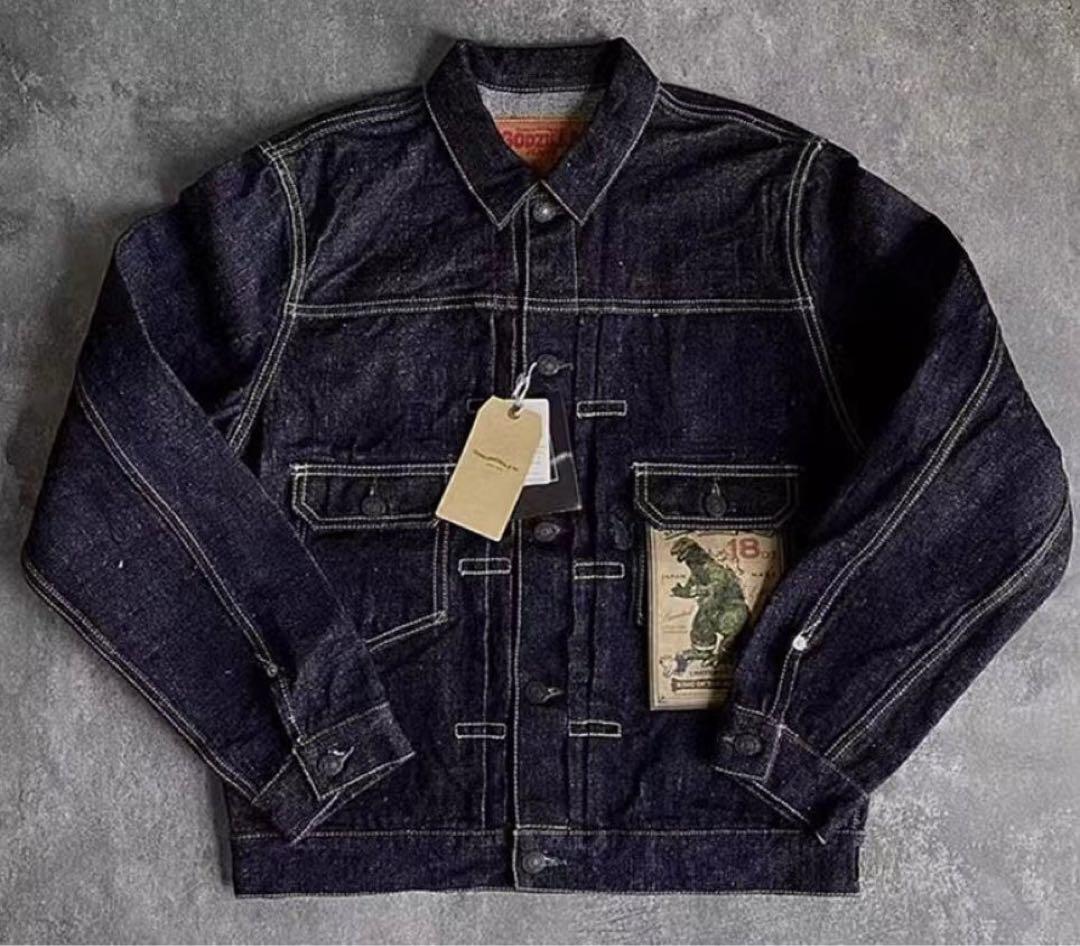 STUDIO D'ARTISAN ゴジラ 18oz セルビッジ デニムJKT40