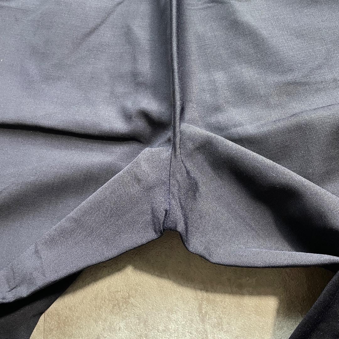 90s Dior モヘアレーヨン混 ブラックスラックス【W33】